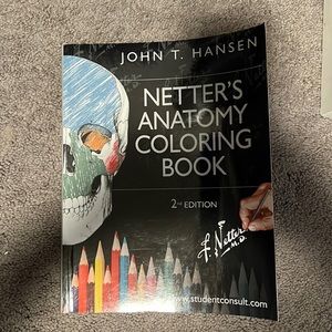 Netter’s Anatomy Coloring Book new